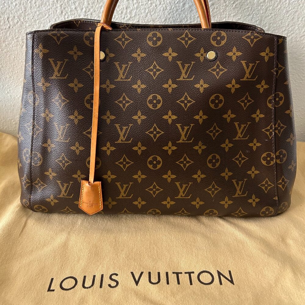 Louis Vuitton Monogrammed Montaigne Bag